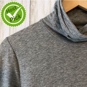 Eddie Bauer Metallic Stripe Turtleneck